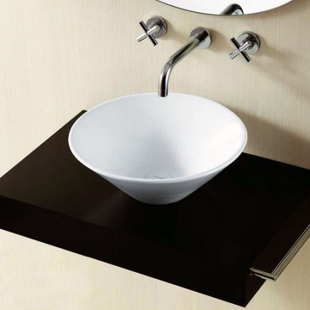 Ontario round countertop wash basin