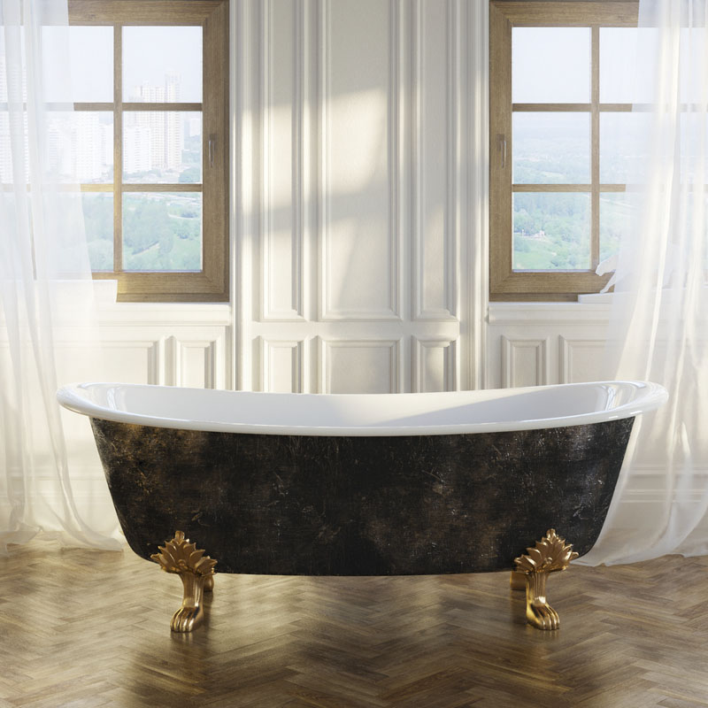 freestanding bath with feet