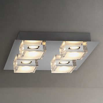 Bath Dryden5 Pc Dryden 1 Light Ip44 Polished Chrome Bathroom Wall John Lewis Arlo Led Bathroom Ceiling Light Chrome