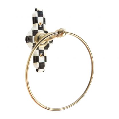 MacKenzie-Childs - Courtly Check Towel Ring