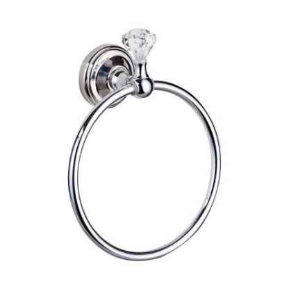 Sparkle Towel Ring Silver