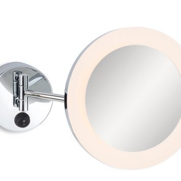 Firstlight 2864CH Lily LED Magnifying Mirror Wall Light In Chrome Finish IP44