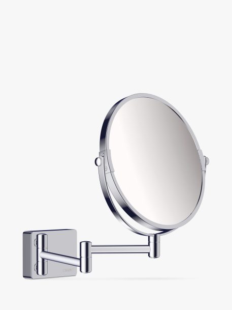 Hansgrohe AddStoris Wall-Mounted Magnifying Shaving Mirror