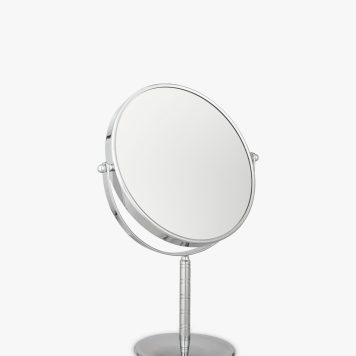 John Lewis Chrome Stand 7 x Magnifying Mirror, Dia.19cm