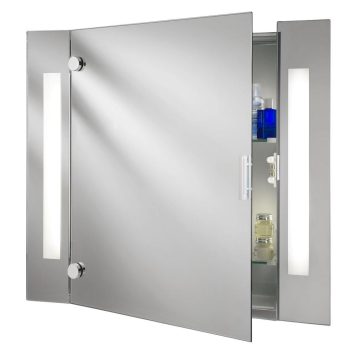 Searchlight 6560 Illuminated Mirrors Bathroom Cabinet (IP44)