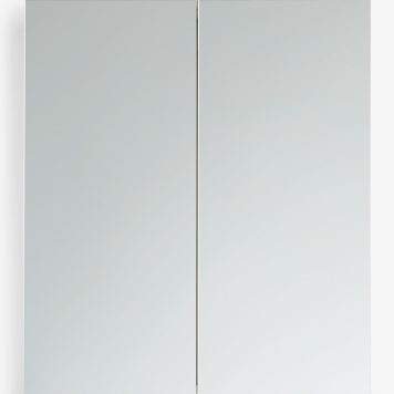 John Lewis Ariel Double Mirrored and Illuminated Bathroom Cabinet