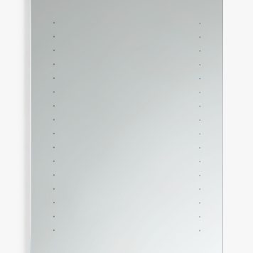 John Lewis Pixel Wall Mounted Illuminated Bathroom Mirror, Medium