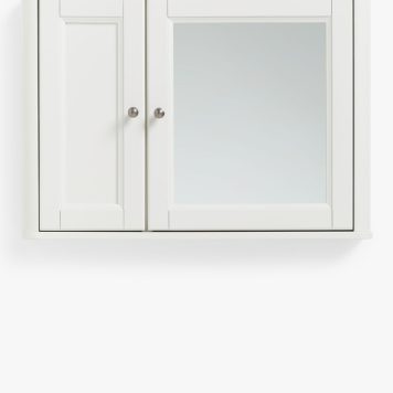 John Lewis Portsman Double Mirrored Bathroom Cabinet
