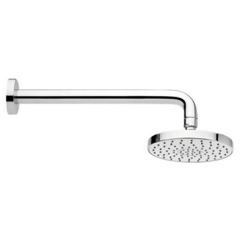 Bathstore Airdrop 140mm Fixed Shower Head (with wall arm)