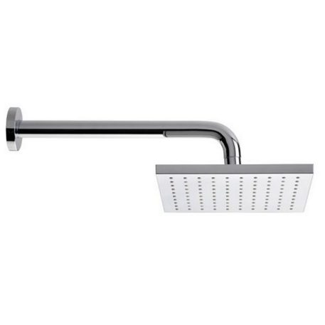 Bathstore Fresh Square Fixed Shower Head (with wall arm)
