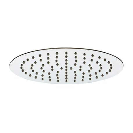 Bathstore Piano 250mm Round Shower Head (with ceiling arm)
