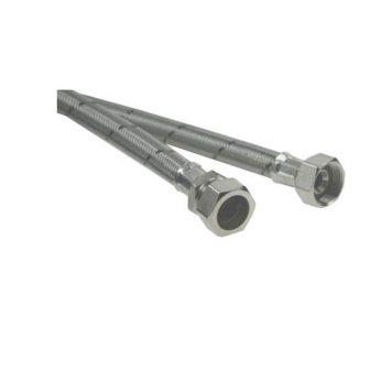 Compression Braided Tap Connector - 15x300mm - 0.75in