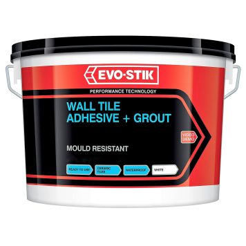 EVO-STIK Mould Resistant Wall Tile Adhesive & Grout Economy - 1.68kg