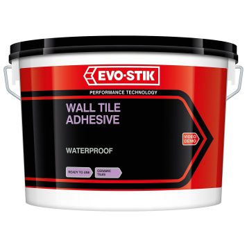 EVO-STIK Waterproof Wall Tile Adhesive Large - 7.32kg