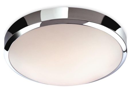 Firstlight 2343CH Toro LED IP44 Chrome Flush Bathroom Ceiling Light