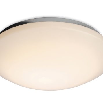 Firstlight 8341 Siena LED Flush Bathroom Ceiling Light with Chrome