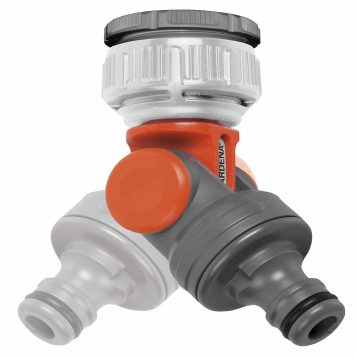 GARDENA Angled Tap Hose Pipe Connector