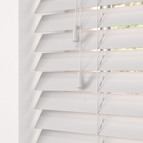 50mm Elementi Fauxwood Made To Measure Venetian Blind Realm Fine Grain