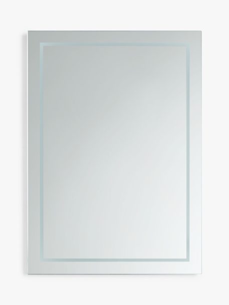 John Lewis Frame Wall Mounted Illumintaed Bathroom Mirror