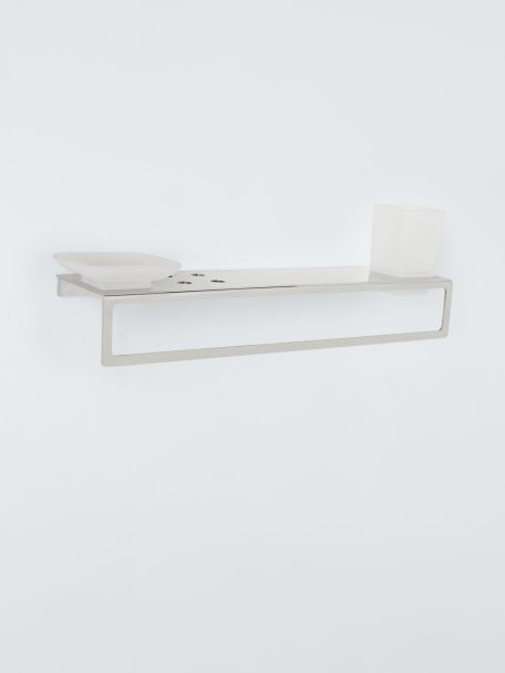 John Lewis Modernist Modular Shelf Unit, Silver