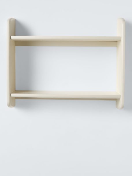 John Lewis Skim Double Wall Shelf, Natural