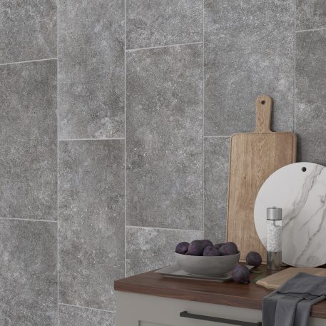 Palio Grey Ceramic Wall & Floor Tile 300 x 600mm (Sample Only)