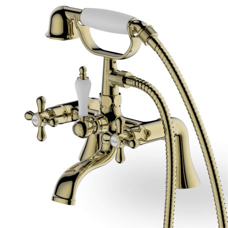 Gordale Bath Shower Mixer Tap - Gold