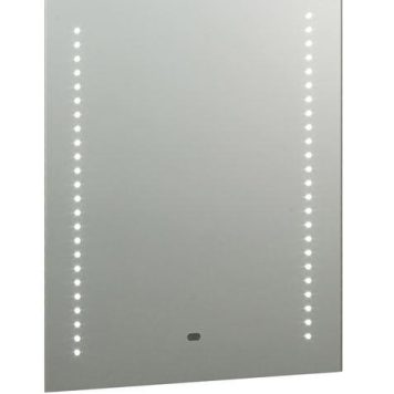 13759 Spegel LED Illuminated Bathroom Mirror in Matt Silver