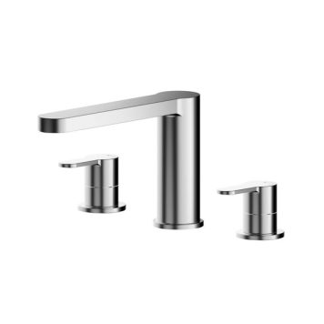 Arvan Deck Mounted 3 Tap Hole Bath Filler Tap