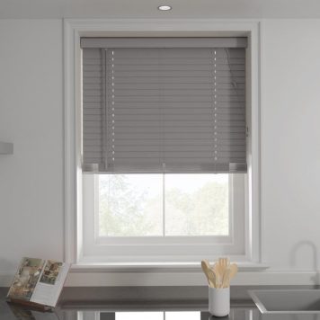 Charcoal 50mm Slats Venetian Blind