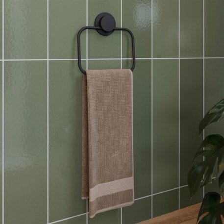 Croydex Stick-n-Lock Towel Rail