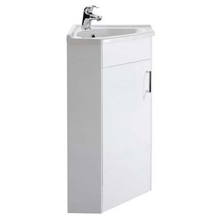 Mayford 1 Door Corner Vanity Unit with Basin