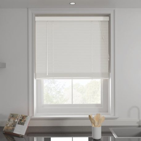 White 25mm Slats Venetian Blind