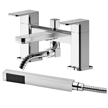 Windon Deck Mounted Bath Shower Mixer Tap with Kit