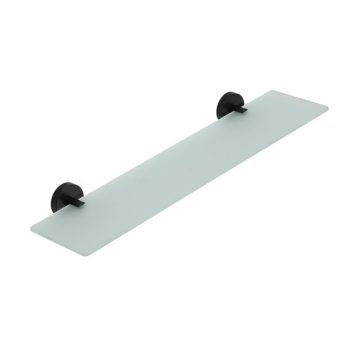 Epsom Flexi-FixTM Matt Black Glass Shelf