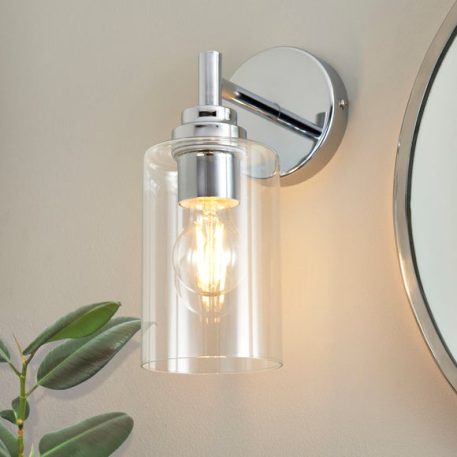 Fryer Chrome Bathroom Wall Light