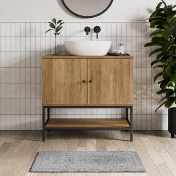 Fulton Vanity Unit, Pine Effect