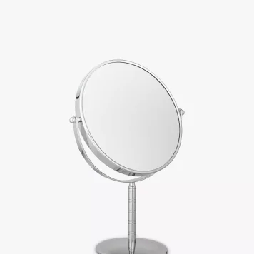 John Lewis Chrome Stand 7 x Magnifying Mirror, Dia.19cm