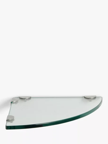 John Lewis Glass Corner Shelf