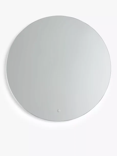 John Lewis Halo Illuminated Round Bathroom Mirror