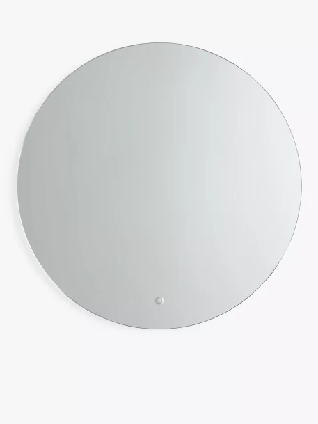 John Lewis Halo Illuminated Round Bathroom Mirror