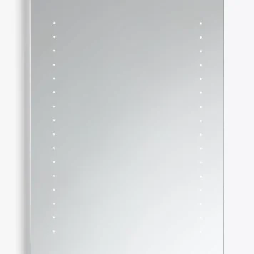 John Lewis Pixel Wall Mounted Illuminated Bathroom Mirror, Medium