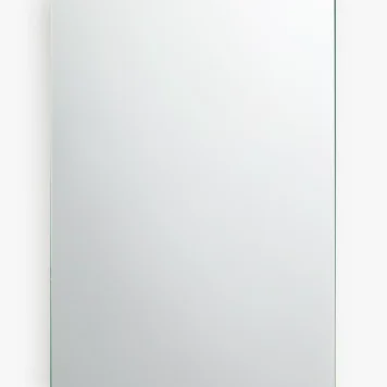 John Lewis Single Mirror-Sided Bathroom Cabinet