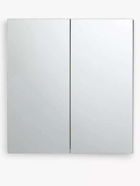 John Lewis Small Double Mirror-Sided Bathroom Cabinet