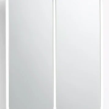 John Lewis Vertical Double Mirrored and Illuminated Bathroom Cabinet