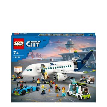 LEGO City Passenger Aeroplane Toy Model Kit 60367 (7+ Yrs)