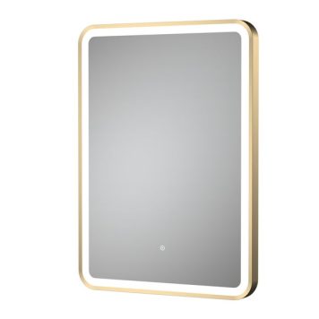 Rectangle Touch LED Framed Wall Mirror