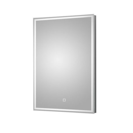 Rectangle Touch LED Full Border Wall Mirror