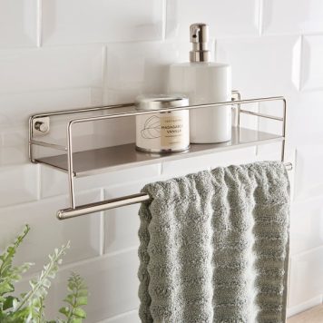 Wall Mounted Storage Towel Rail