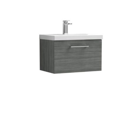 Arno Wall Mounted 1 Drawer Vanity Unit with Basin